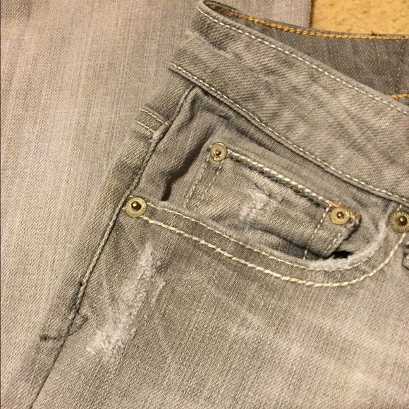 Gray American Eagle Jeans - Picture 4 of 4