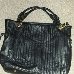 Black hand bag