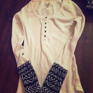 Free people thermal top GREAT CONDITION
