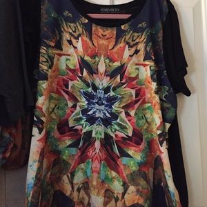 Forever 21 geometric top