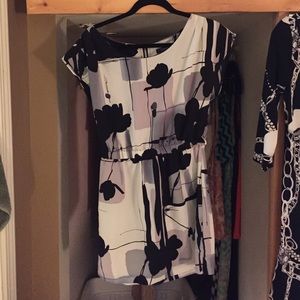 Black floral forever 21 dress