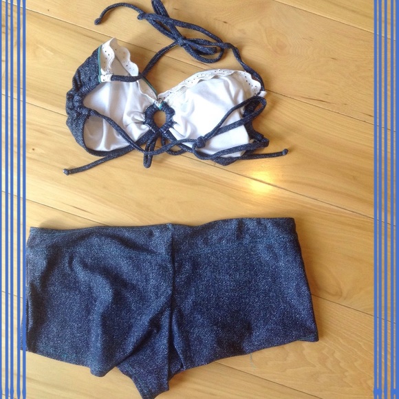 💐 Cute Blue Bikini 💐 - Picture 3 of 4