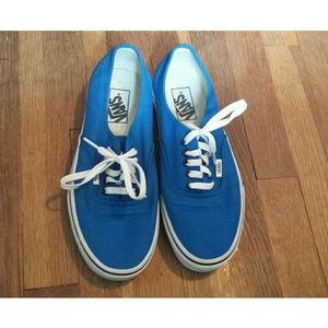 Classic blue vans