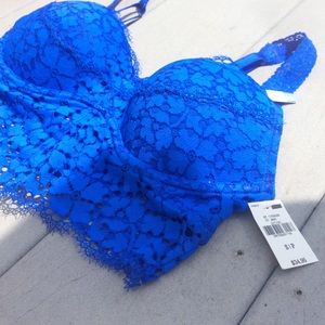 Victoria's Secret Pink Lace Bandeau Bra