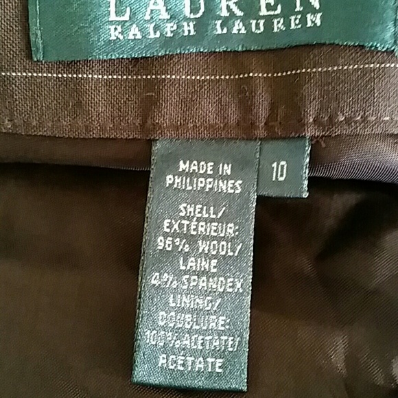 😊 Brown & White Skirt - Picture 4 of 4