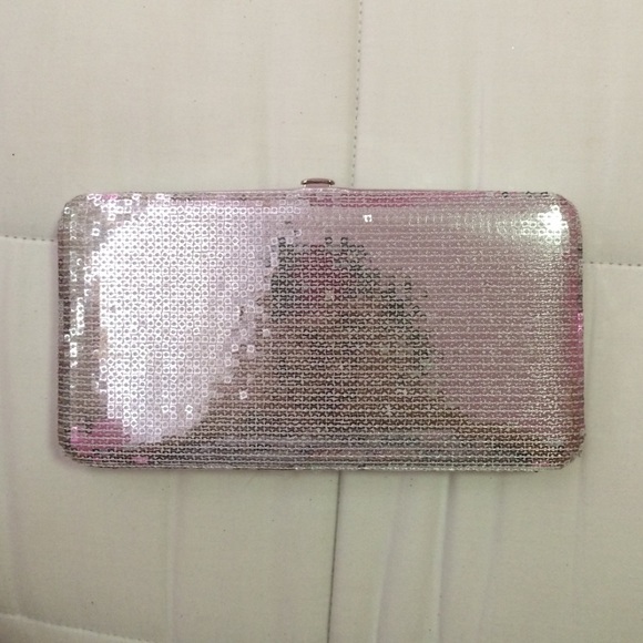 Silver Glitter Wallet