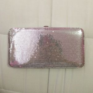 Silver Glitter Wallet