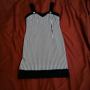 BRAND NEW never worn Navy and white sundress