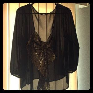 Windsor bow back shirt