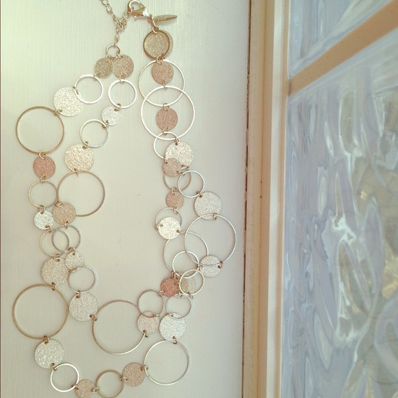 Sparkly layered necklace (NWOT) - Picture 1 of 3
