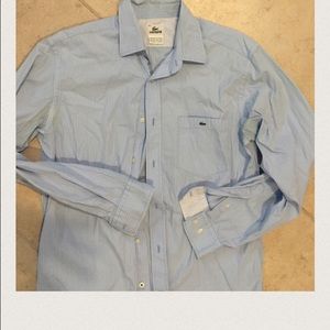 2 Lacoste Button up shirts size 40