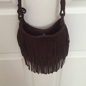Brown fringe purse ⭐️