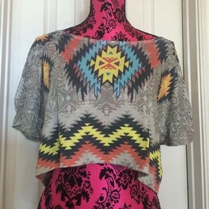 Patterned crop top