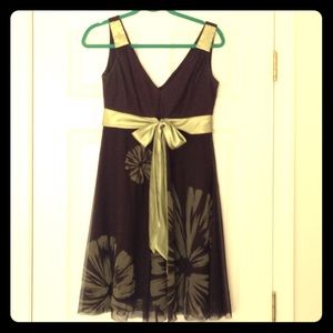 Floral print dress