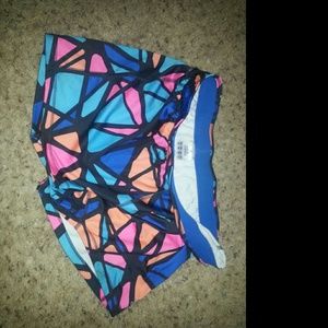 Colorful adidas dry fit short