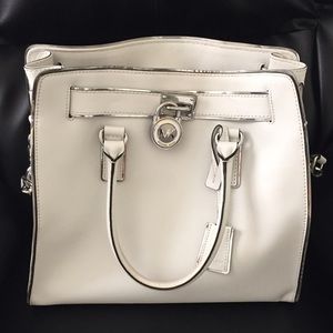 AUTHENTIC Michael Kors White Hamilton