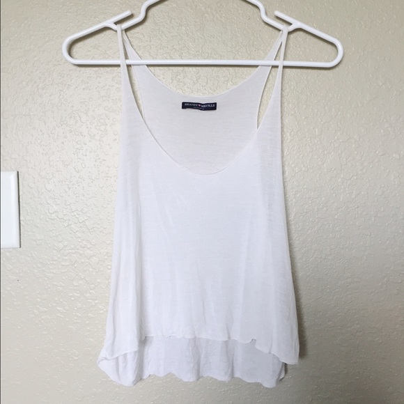 Brandy white tank