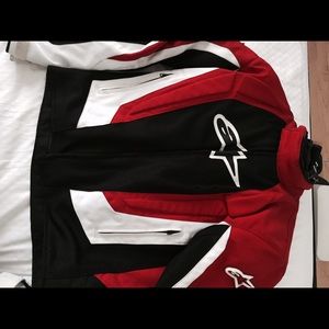 Men motorcycle jacket