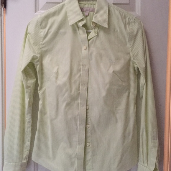 Light green banana republic button down