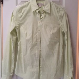 Light green banana republic button down