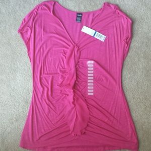 Hot pink Sleeveless top