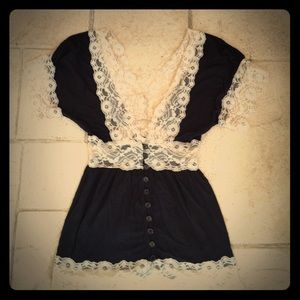Wet Seal Lacy Top