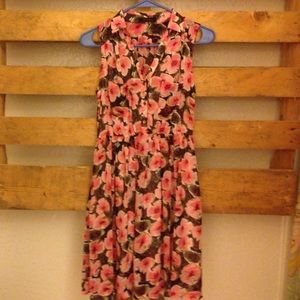 Floral print dress