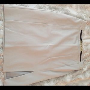 Express size 0 cream skirt