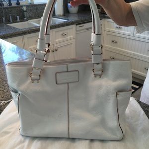white Kate Spade handbag