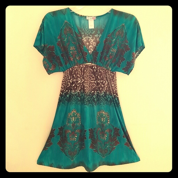 Body Central Dresses & Skirts - TEAL DRESS