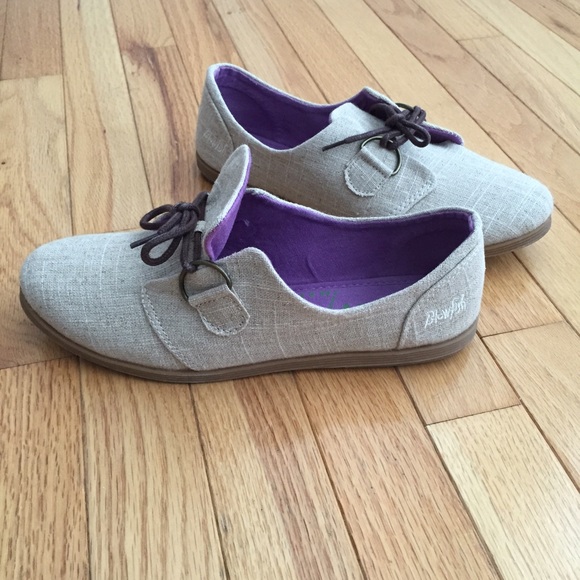 BlowFish Malibu linen casual shoes sz 9