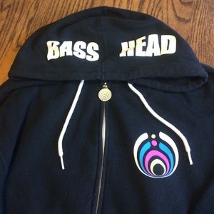 Bassnectar bass head hoodie.