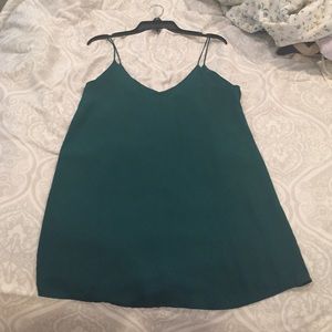 Item: dark green dress!
