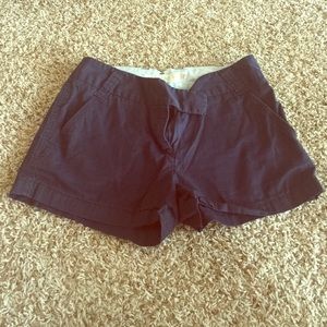 Navy broken in chino short 3" Jcrew