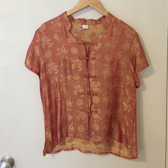 Silk Asian Top