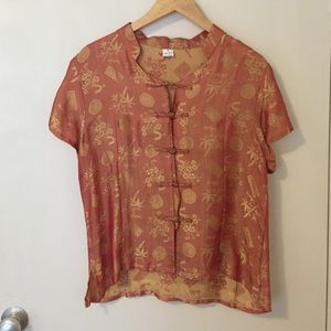 Silk Asian Top