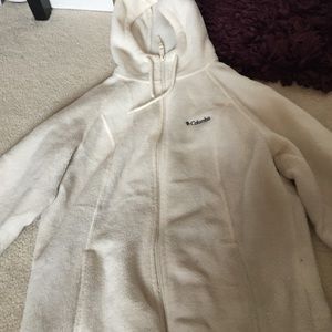 White Columbia jacket