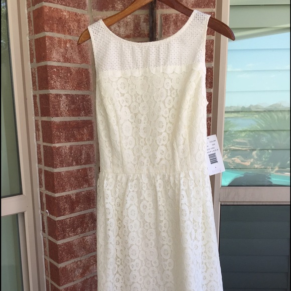 New With Tags White Dress!!