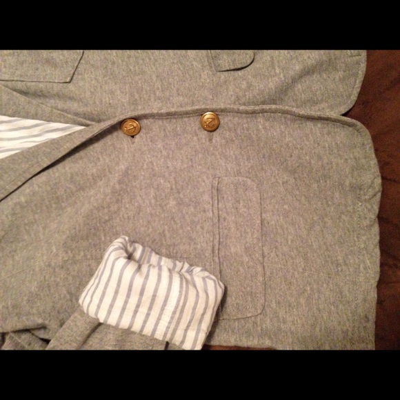 Grey nautical blazer - Picture 3 of 3