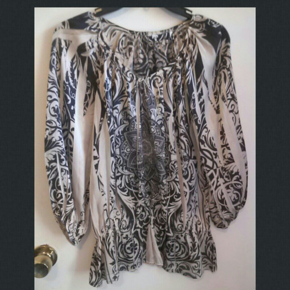 Tribal Print Blouse