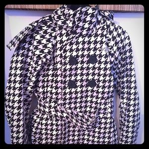 Women houndstooth coat by north face