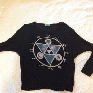 Pacsun Zodiac Graphic Top