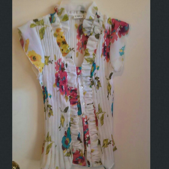 Cute Floral Top