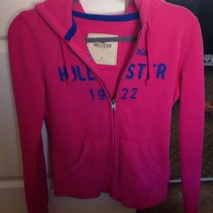 Pink Hollister jacket