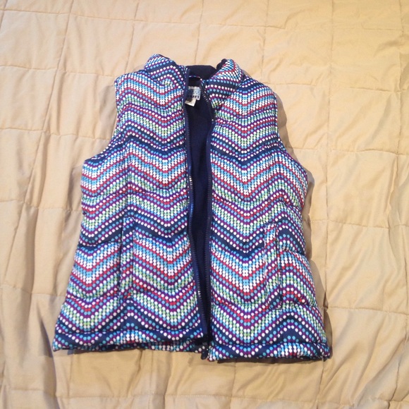 Child Rainbow polkadot vest