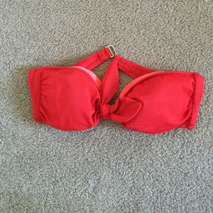 Red Victoria secret bikini top