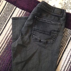 Distressed American Eagle Skinny Jeans
