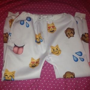 Emoji Joggers 😼😻😹👅💦🙊