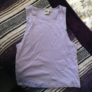 ASOS Ribbed Racerback Crop Top