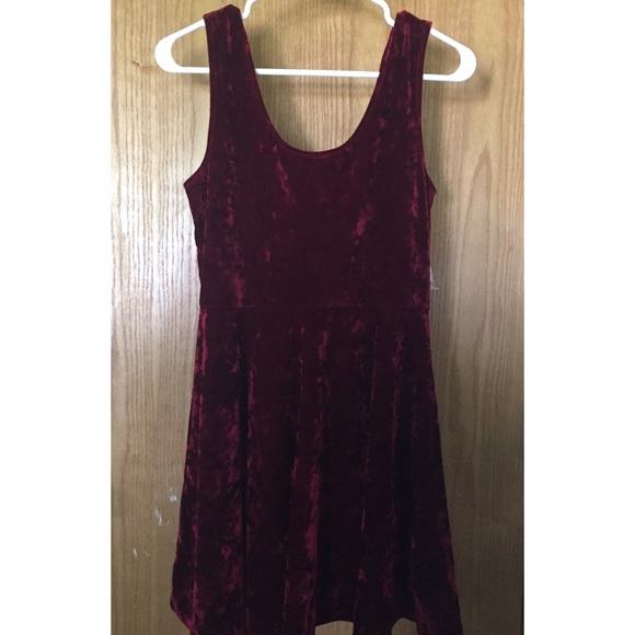 Velvet Skater Dress